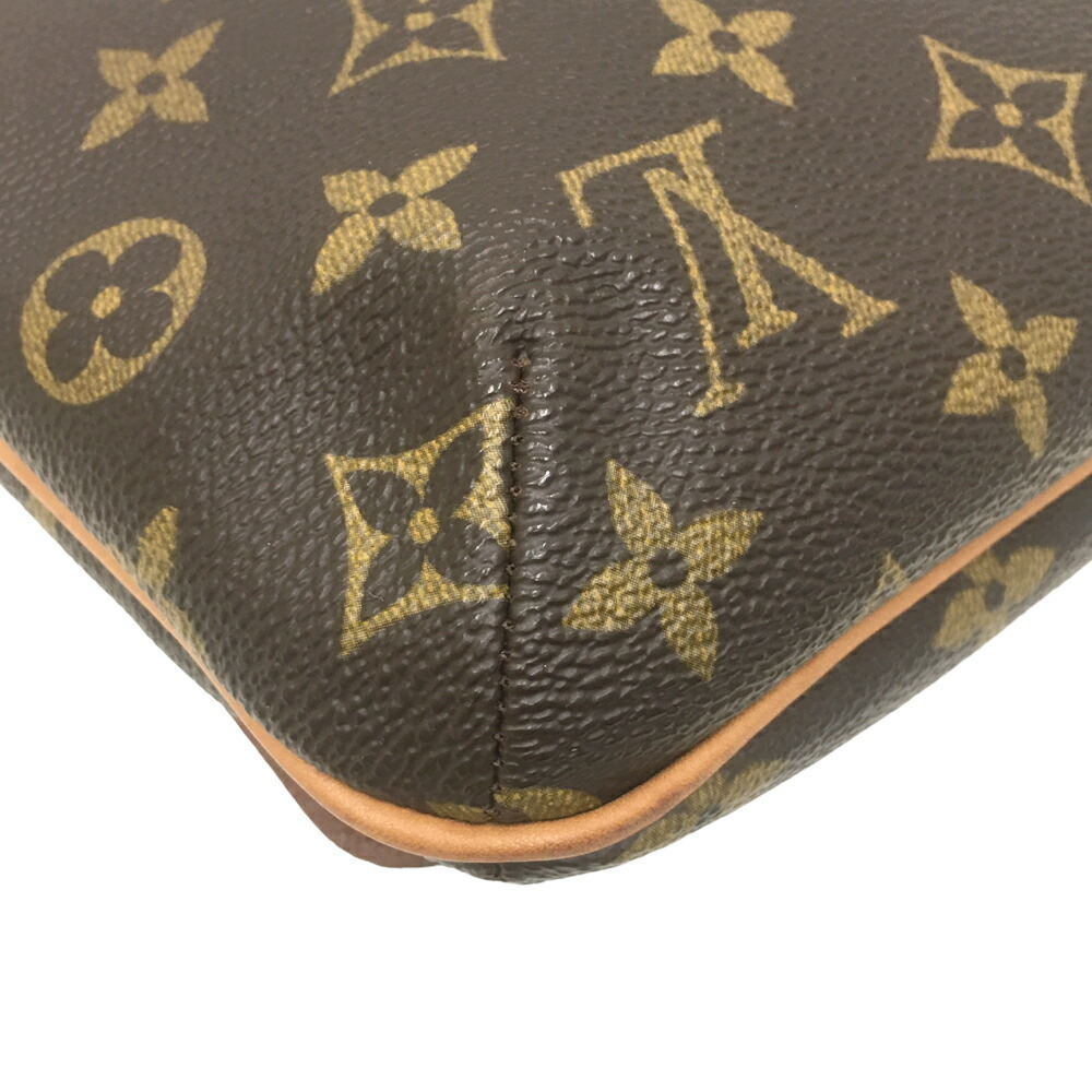Louis Vuitton Musette Tango Shoulder Bag Monogram Brown Leather Flap Business - Picture 9 of 10